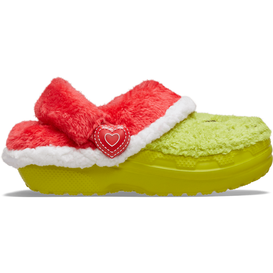 Kid's The Grinch Classic Lined Clog