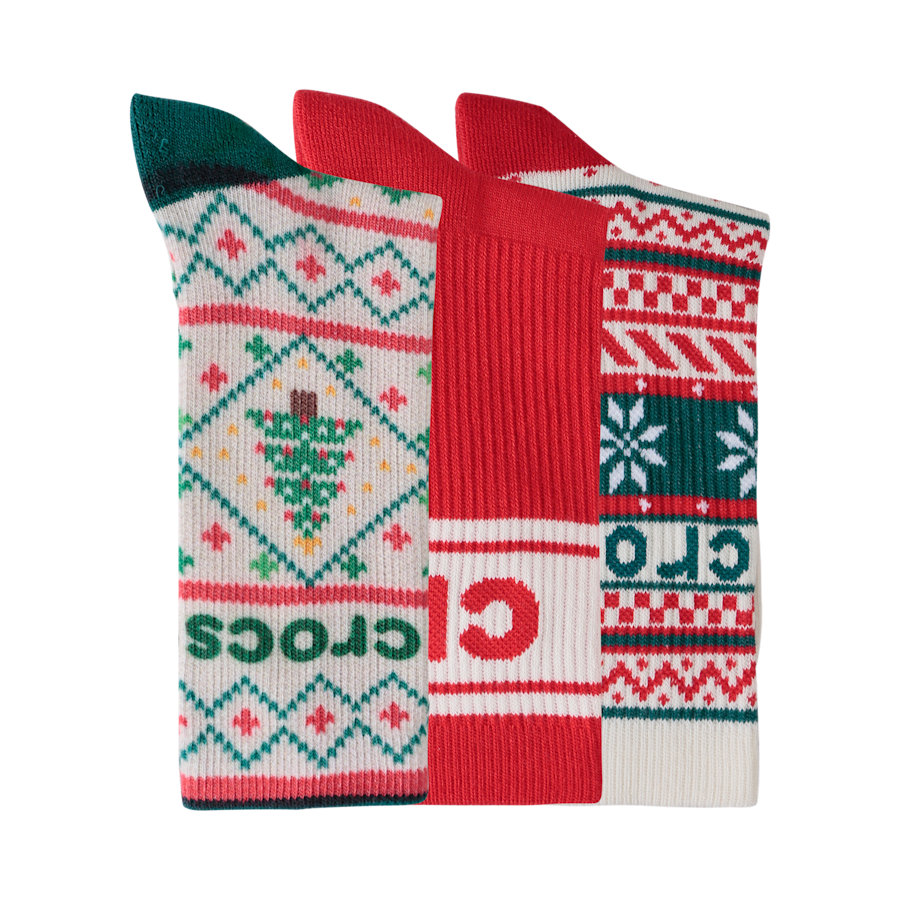 CrocsSocks Sweater Print 3-Pack - Image 3