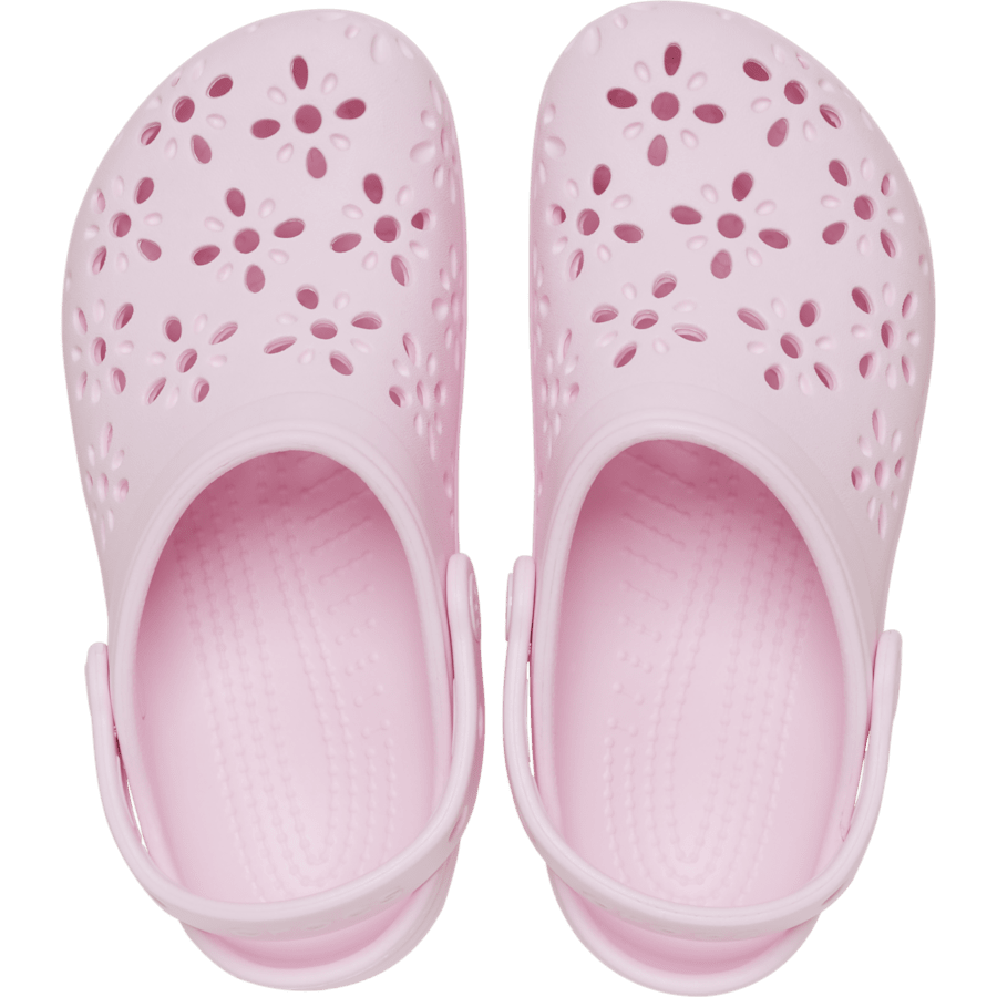 Kids' Classic Floral Cut-Out Clog - Image 9