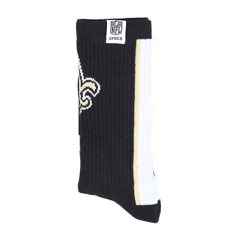NFL New Orleans Saints Crocs Socks - Image 3