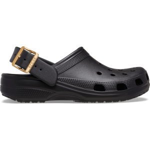 Classic Metallic Buckle Clog