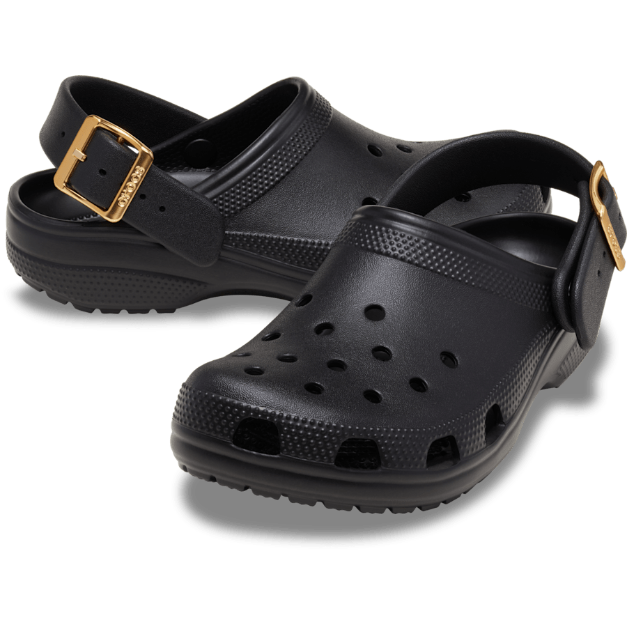 Classic Metallic Buckle Clog - Image 2