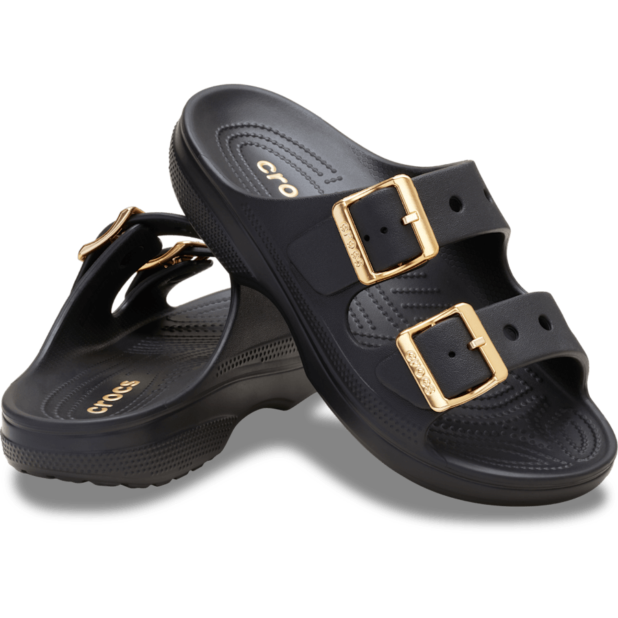 Women??s Metallic Buckle Saturday Sandal - Image 2