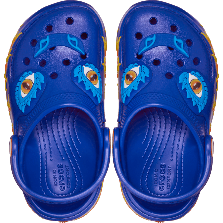 Toddler Classic IAM Dragon Lights Clog - Image 3