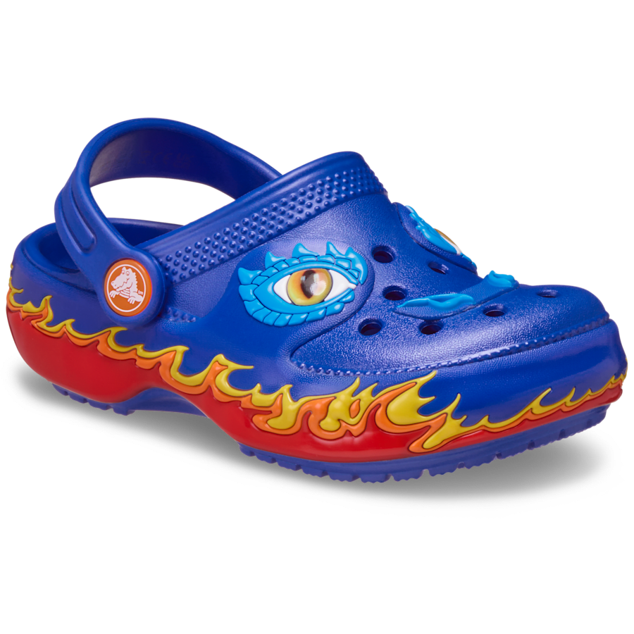 Toddler Classic IAM Dragon Lights Clog - Image 5