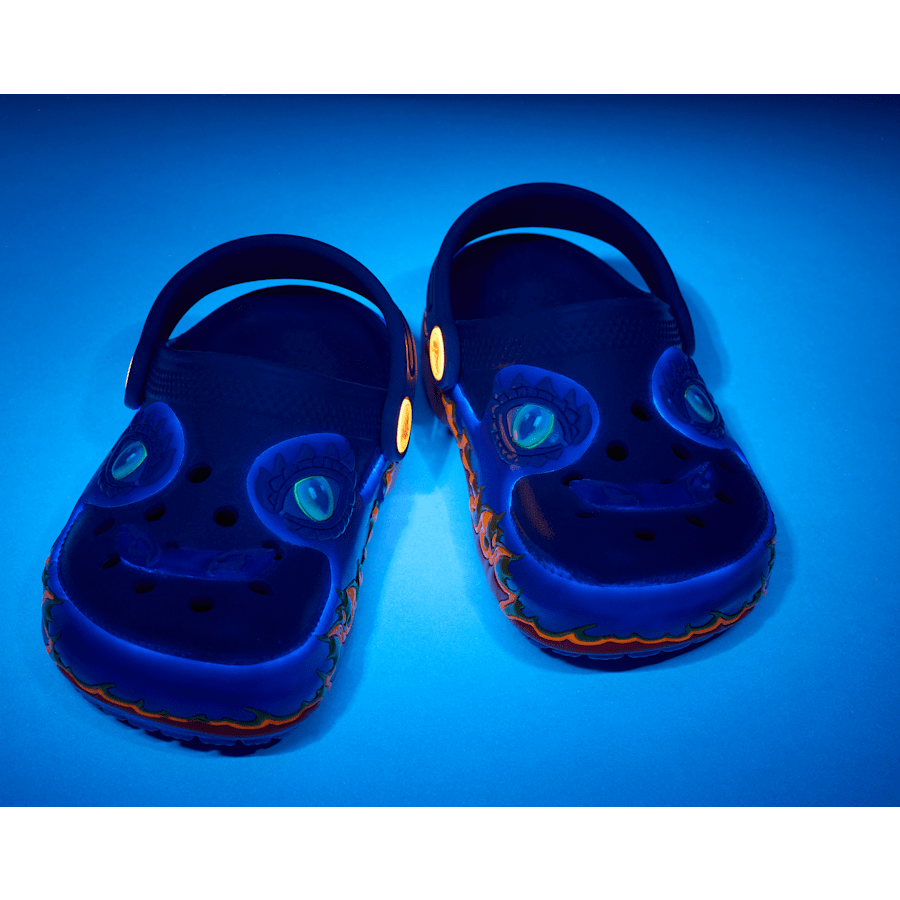 Toddler Classic IAM Dragon Lights Clog - Image 7
