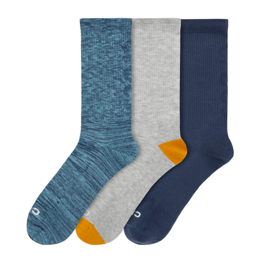Crocs Socks Crew Texture Logo 3-Pack - Image 4