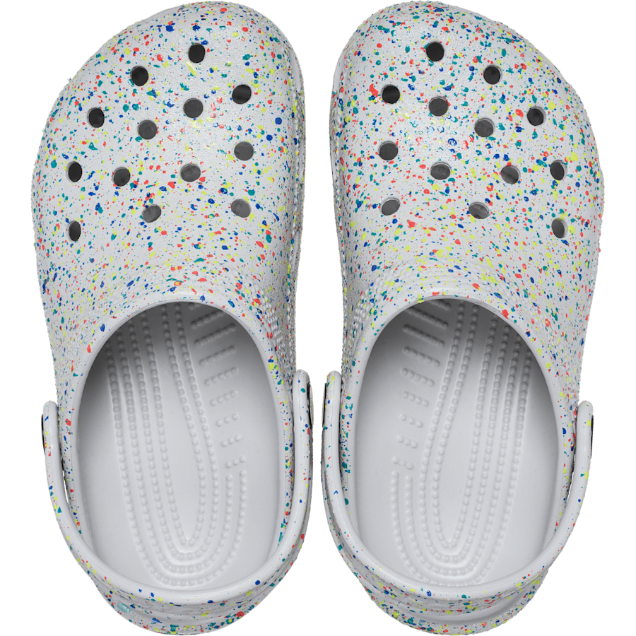 Kids' Classic Glow Paint Splatter Clog - Image 3