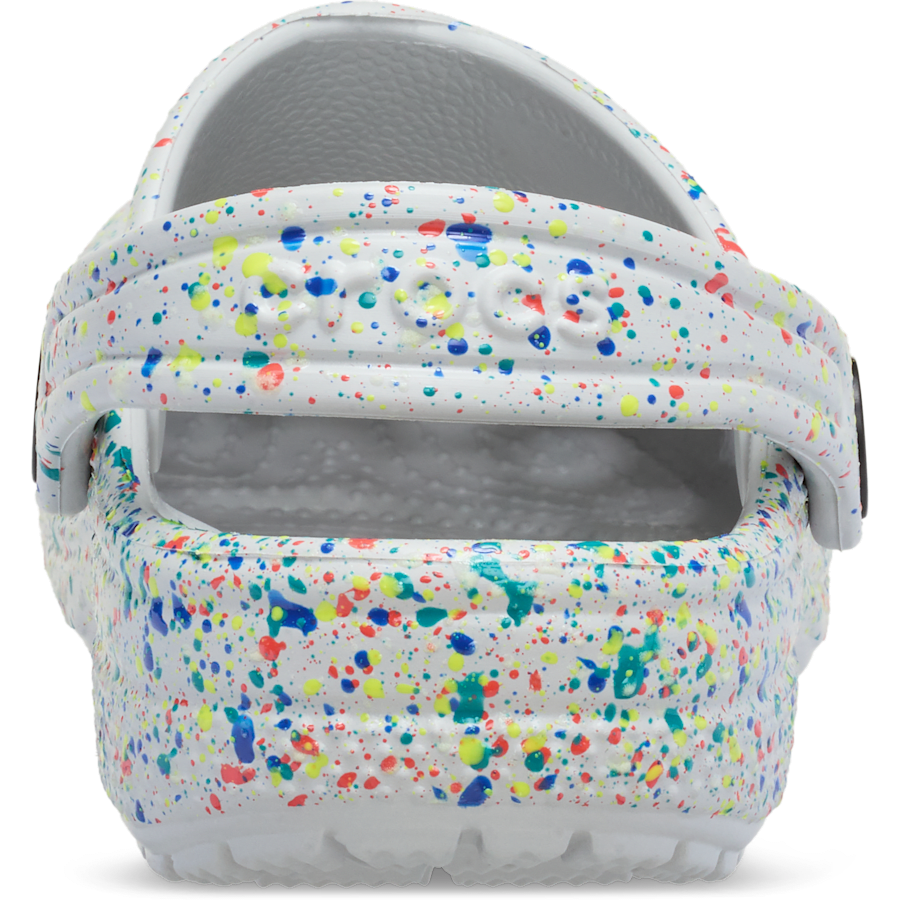 Kids' Classic Glow Paint Splatter Clog - Image 7