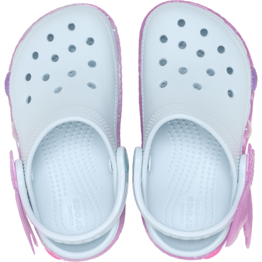Toddler Classic IAM Color Change Mermaid Clog - Image 3
