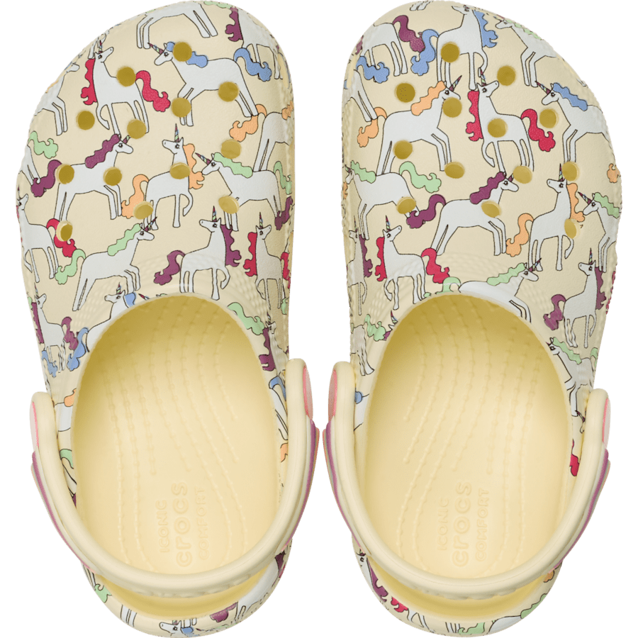 Toddler Classic Unicorn Graphic Clog - Image 3