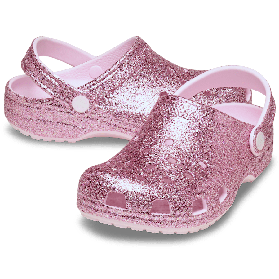 Kids' Classic Chunky Glitter Clog - Image 2