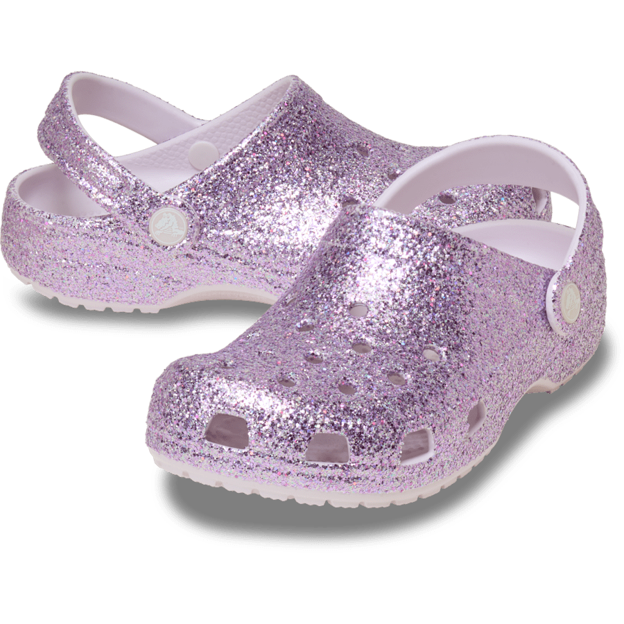 Kids' Classic Chunky Glitter Clog - Image 8