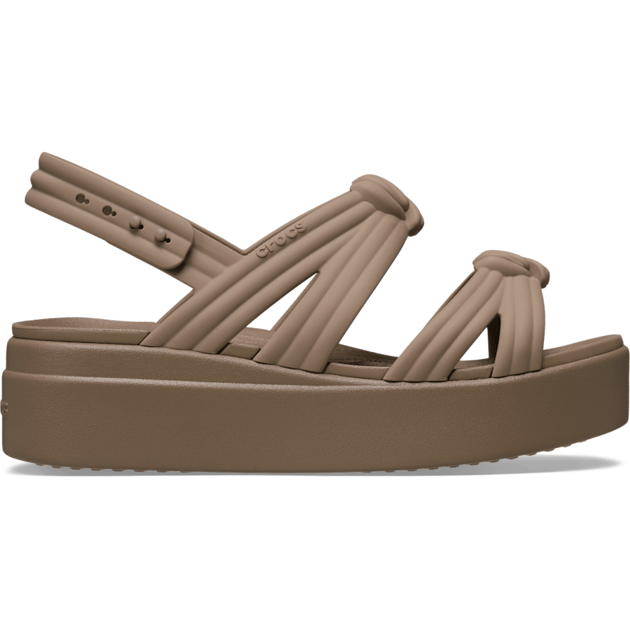 Brooklyn Low Wedge Knot Sandal