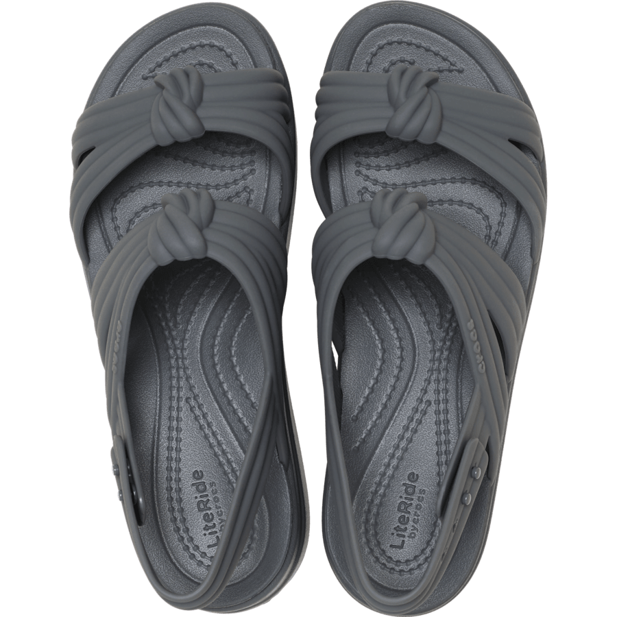Brooklyn Low Wedge Knot Sandal - Image 9