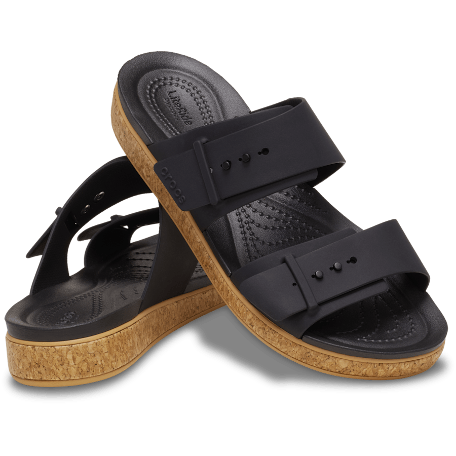 Brooklyn Buckle Low Low Cork Sandal - Image 2