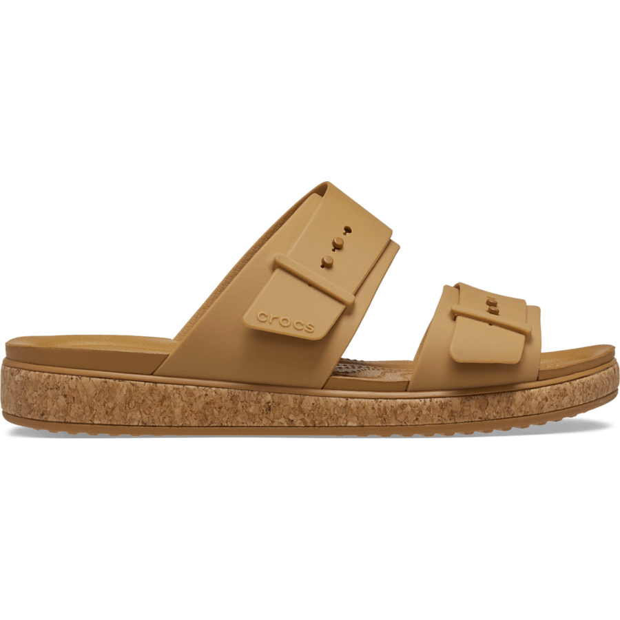 Brooklyn Buckle Low Low Cork Sandal - Image 7