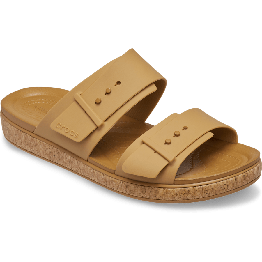 Brooklyn Buckle Low Low Cork Sandal - Image 11