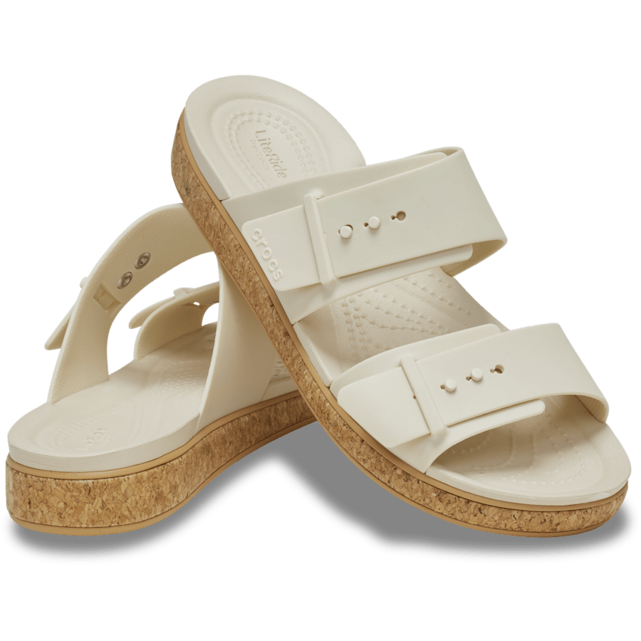 Brooklyn Buckle Low Low Cork Sandal - Image 14