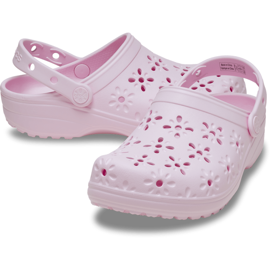 Classic Floral Cut-Out Clog - Image 2