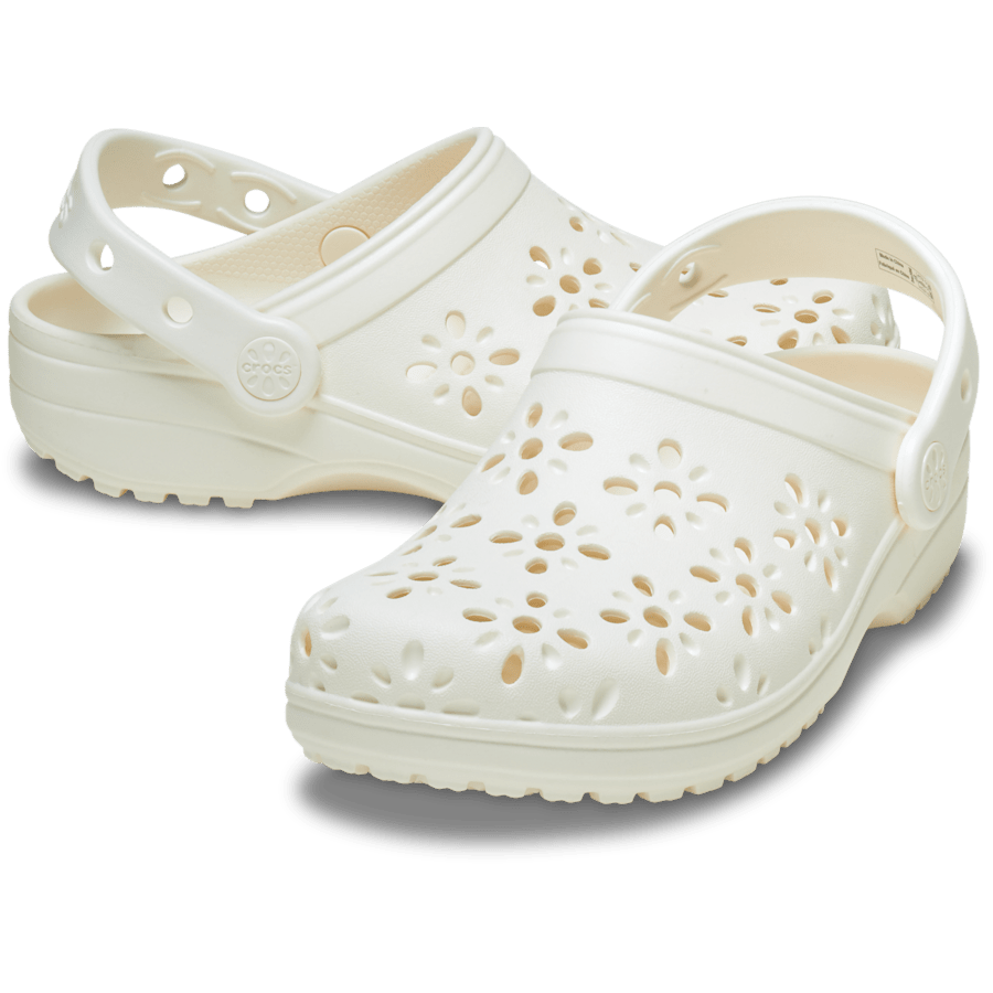 Classic Floral Cut-Out Clog - Image 8