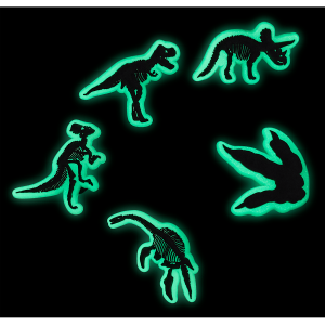Glow In The Dark Dino 5 Pack