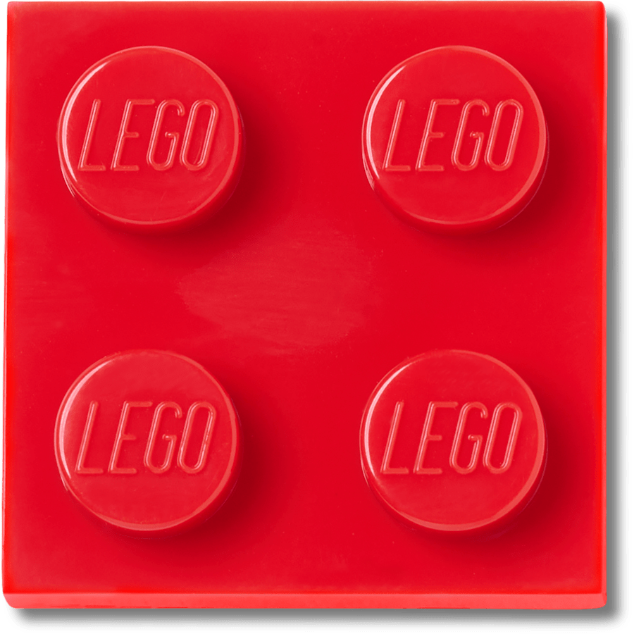 LEGO? Red Tile 2x2