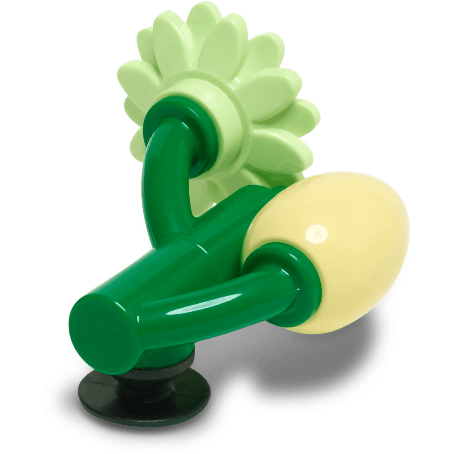 LEGO? Yellow Flower Bud - Image 2