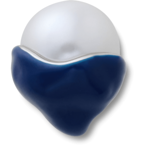 Blue Dipped Enamel SMT Pearl