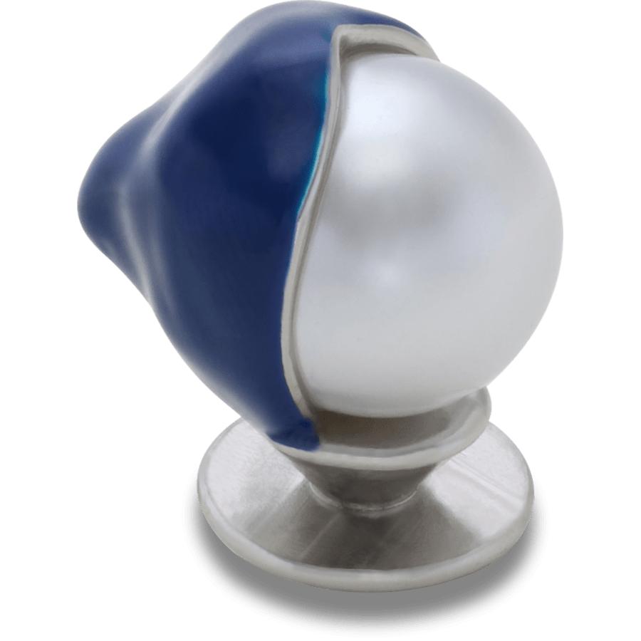 Blue Dipped Enamel SMT Pearl - Image 2