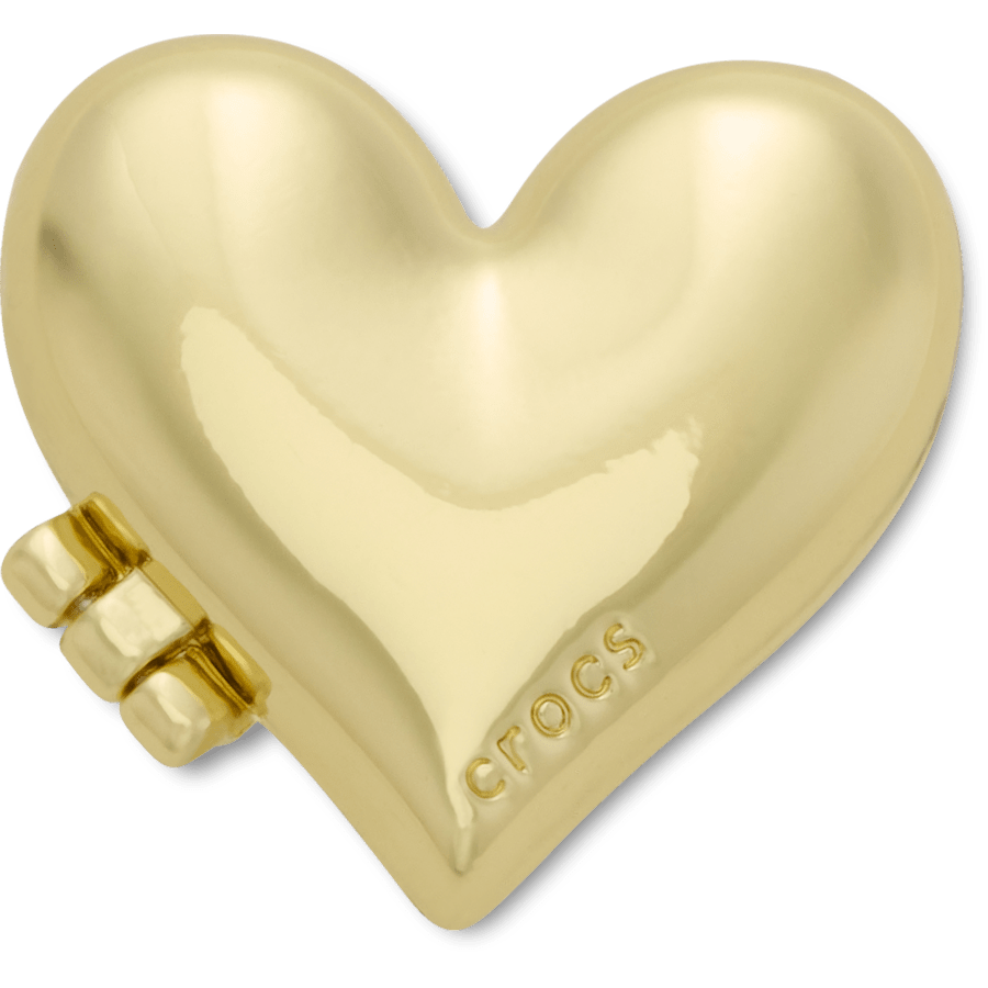Gold Bubble Locket Heart - Image 2
