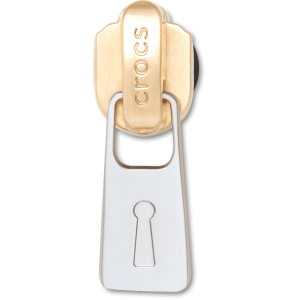 Gold and Silver Zipper