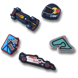 Oracle Red Bull Racing Crocs 5 Pack Jibbitz