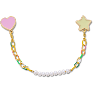Pearl and Rainbow Bag Chain