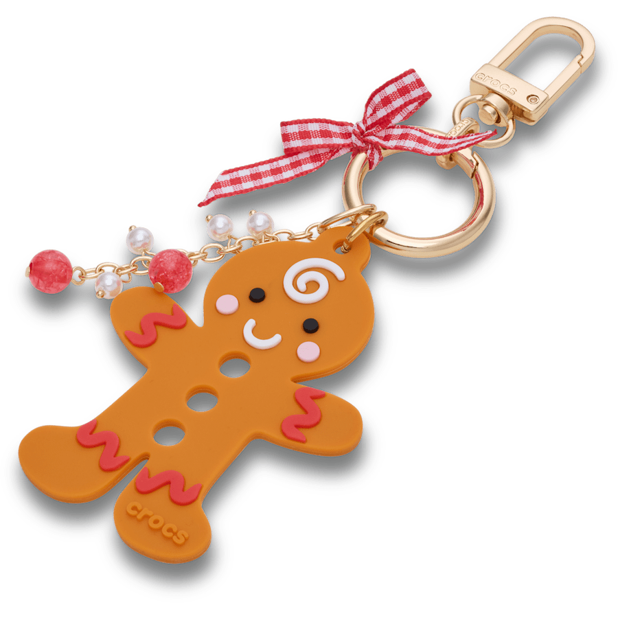 Gingerbread Man Bag Charm