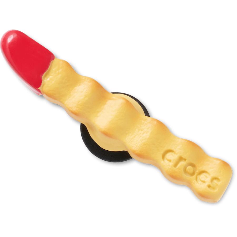 French Fry Dipped in Ketchup