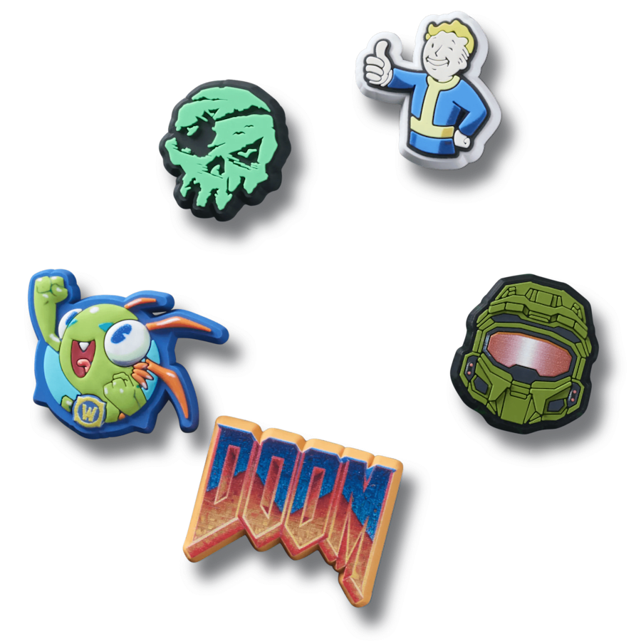 Xbox 5 Pack Jibbitz Charms