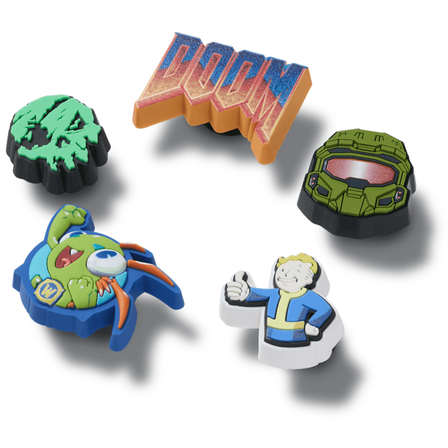 Xbox 5 Pack Jibbitz Charms - Image 2